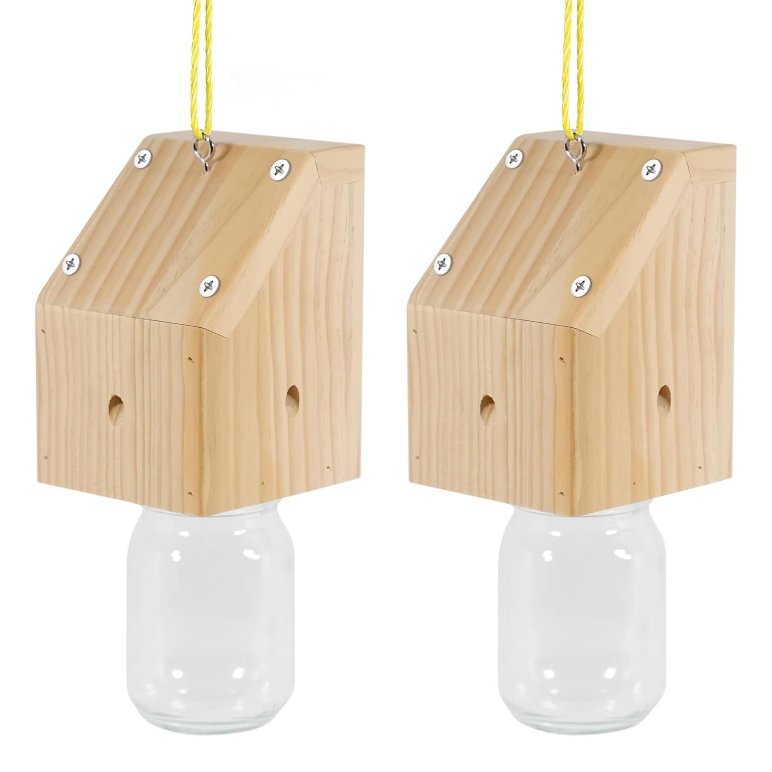 Amazon New Best Seller Best Carpenter Bee Trap Solid Wood Insect Trap