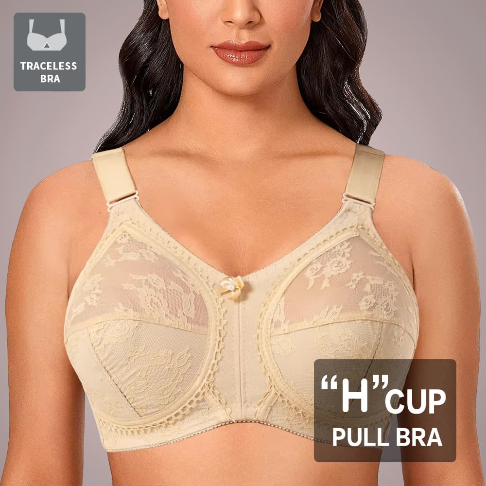 Factory Direct Plus Size Bra Women Sexy Full Coverage Ultra Thin Adjustable Side Shaping B-H Cup BRAS
