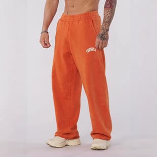 YOUNGLA New Men's Sweatpants Loose Straight Leg Pants Jogger Gym Fitness Casual Pants