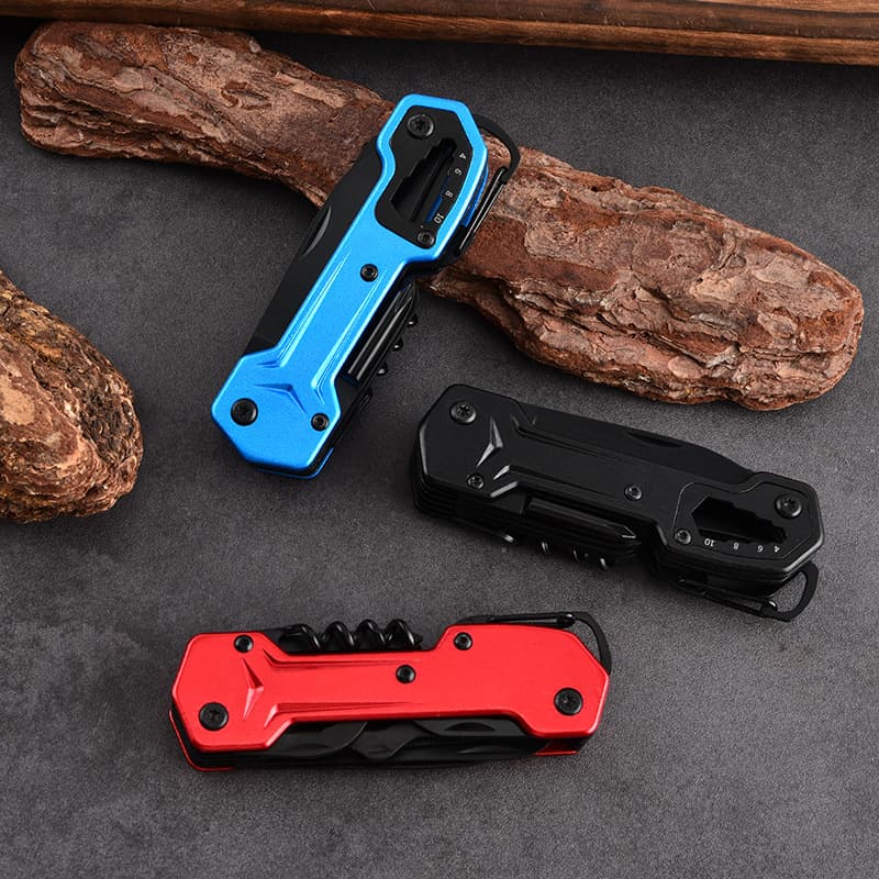 Cross-border Swiss Army Knife Multifunctional Small Knife EDC Combination Tool Outdoor Portable Folding Knife Scissors Camping Tool Knife