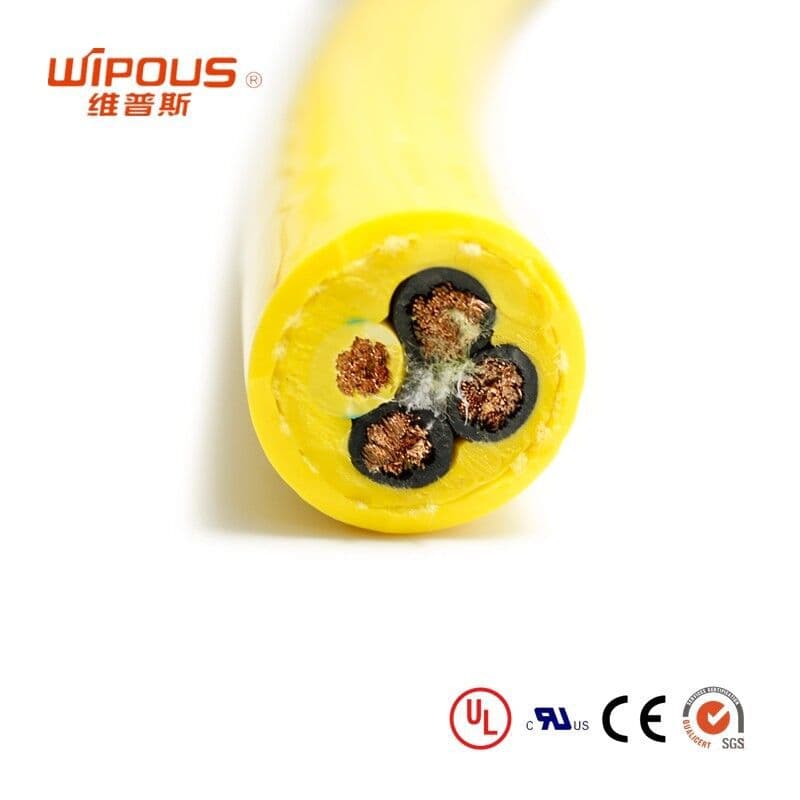 TC-ER Cable 5-Core 6AWG Wind Power Cable, Refrigeration Equipment Cable, Power and Control Tray Cable