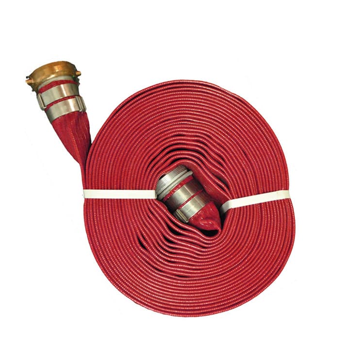 Fire hose 2.5-inch 20-meter high-pressure type 8/10 65 national standard synthetic rubber hose, firefighting equipment.