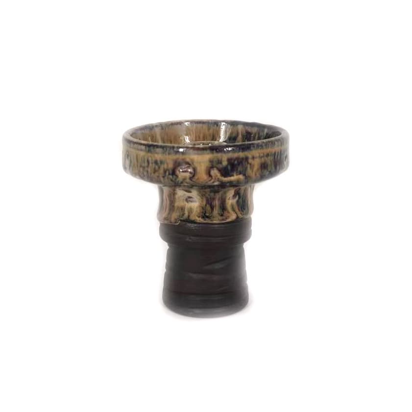 Cross-border factory source Arabic hookah accessories large ceramic bowl single-hole shishablow hookah