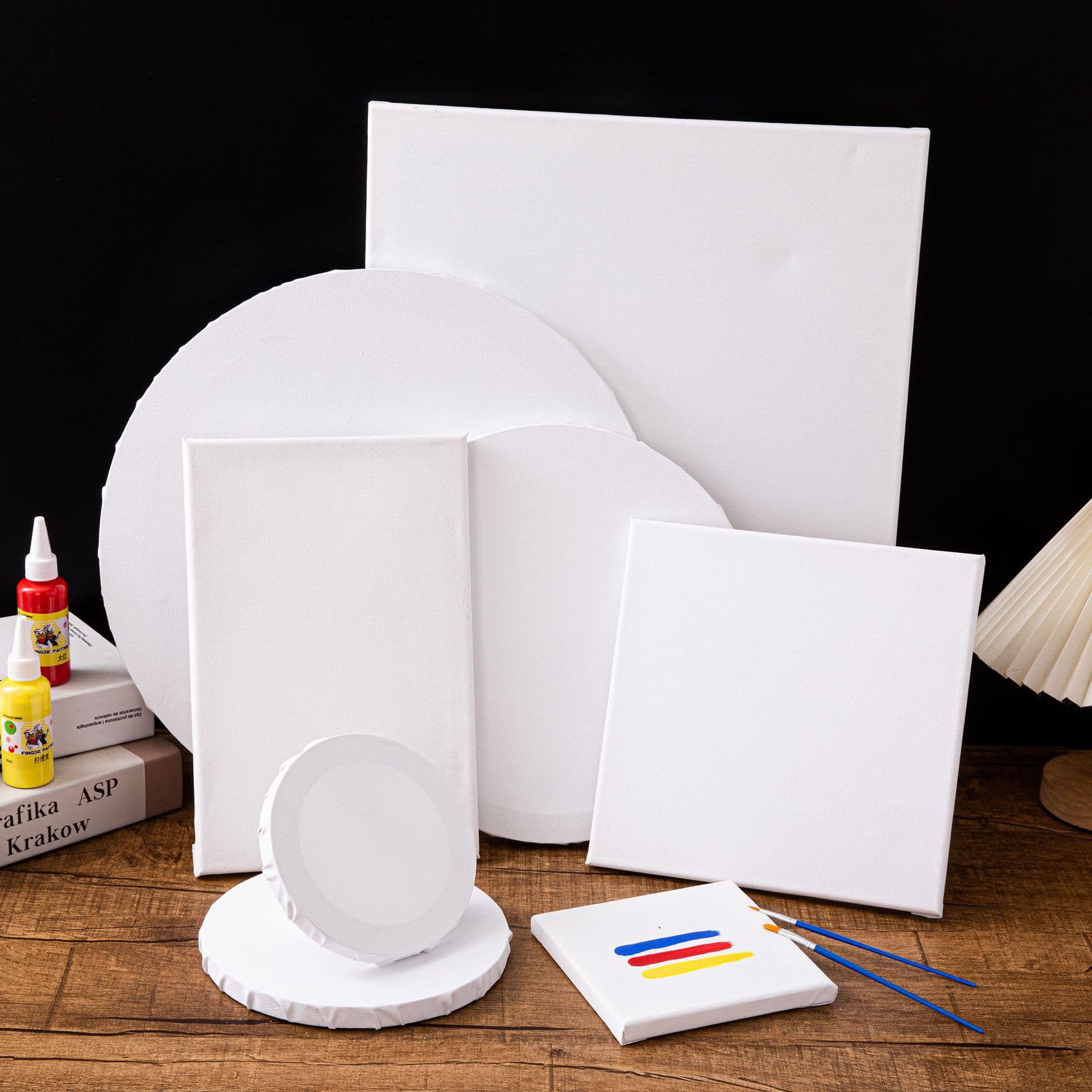 Canvas Frame Stretched Canvas Acrylic Oil Painting Board Solid Wood Inner Frame Art Sketch Canvas Frame