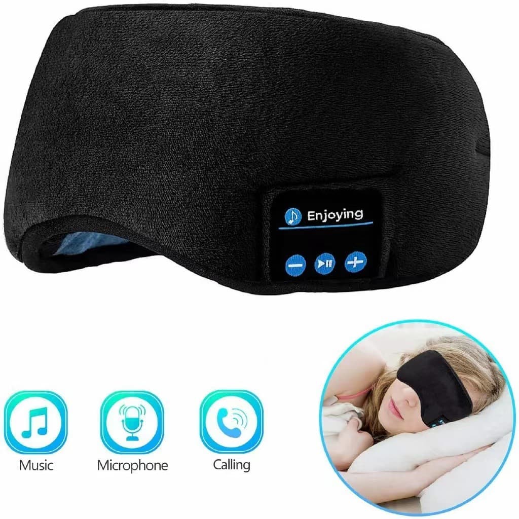 New Sleep Eye Mask with Light Blocking Home Smart Amazon Bestseller Eye Mask Bluetooth 5.0 Wireless Music Call