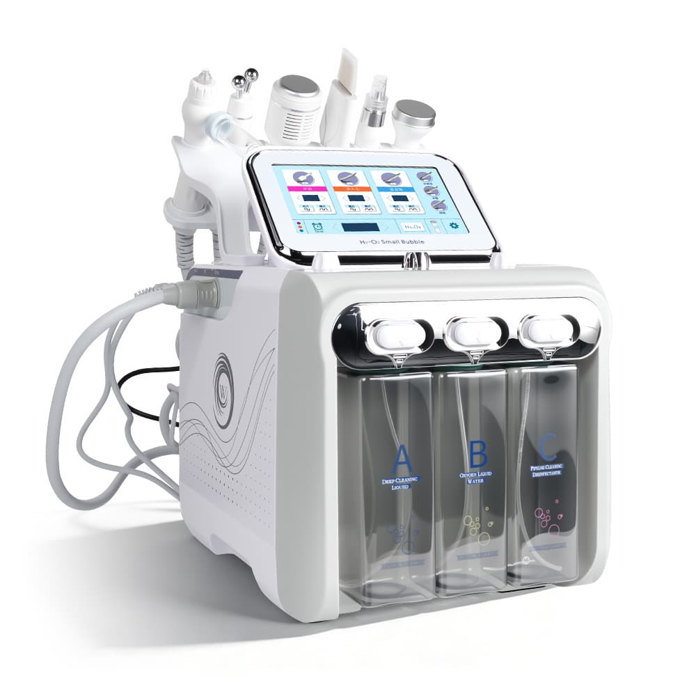Korean Beauty Device Generation 1 and 2 6-in-1 Hydrogen Oxygen Small Bubble Cleaning Beauty Microcurrent Skin Management Beauty Device