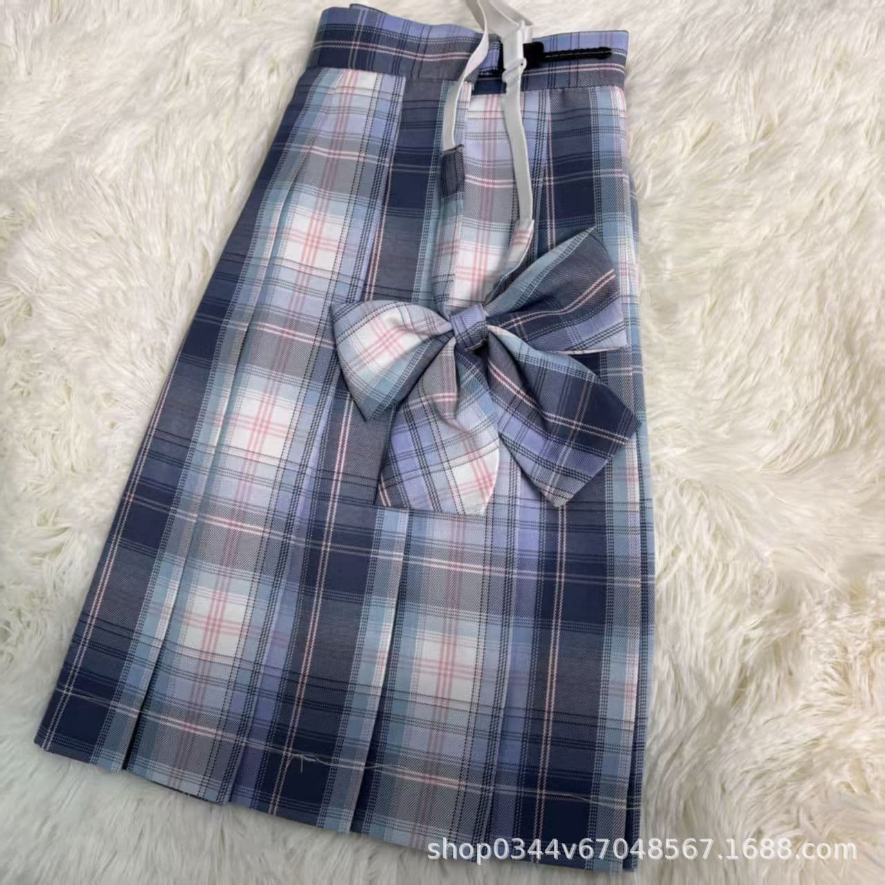 [Xinghai] JK Plaid Skirt, Authentic, Sakurako Style, Japanese School Uniform Skirt