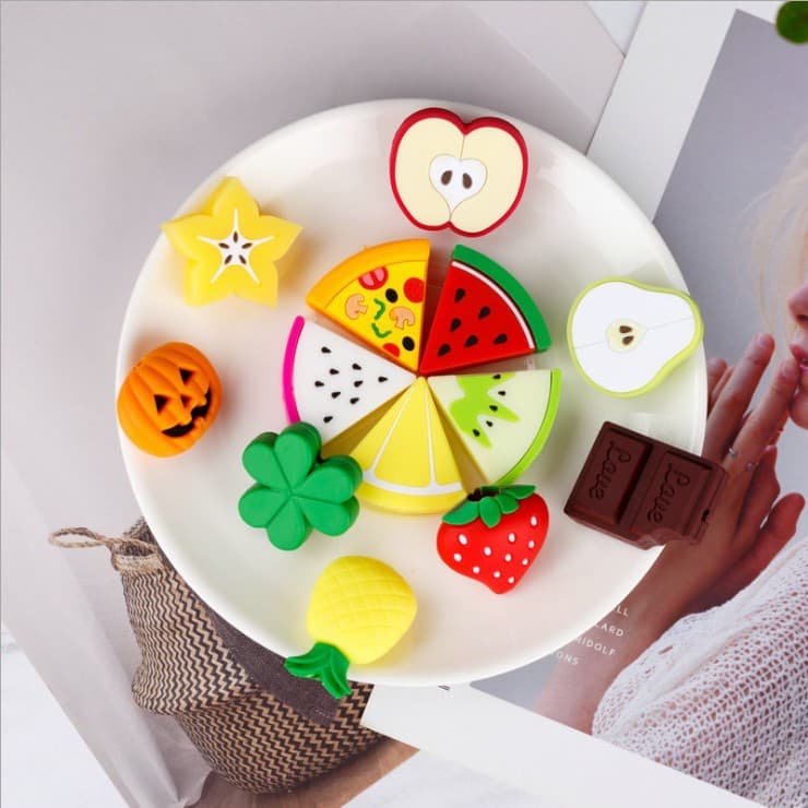 Data Cable Protective Cover Cartoon Suitable for Apple Charging Cable Earphone Winder Silicone Protector Cartoon Winder