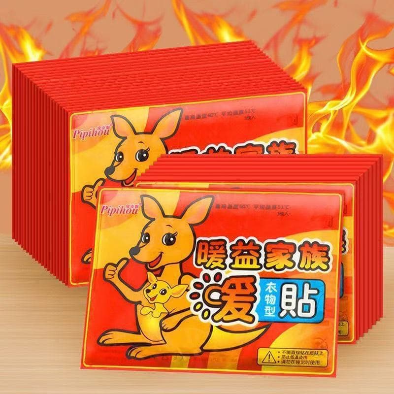 Self-Heating Long-Lasting Warmers (100 Pieces), Cold Protection Body Warmers, Heat Therapy Foot and Hand Patches