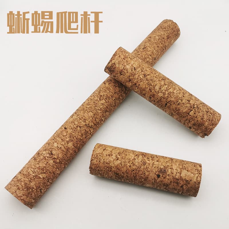 Cork lizard climbing pole, cork stick, pet climbing rod, eco-friendly climbing pole with customizable length