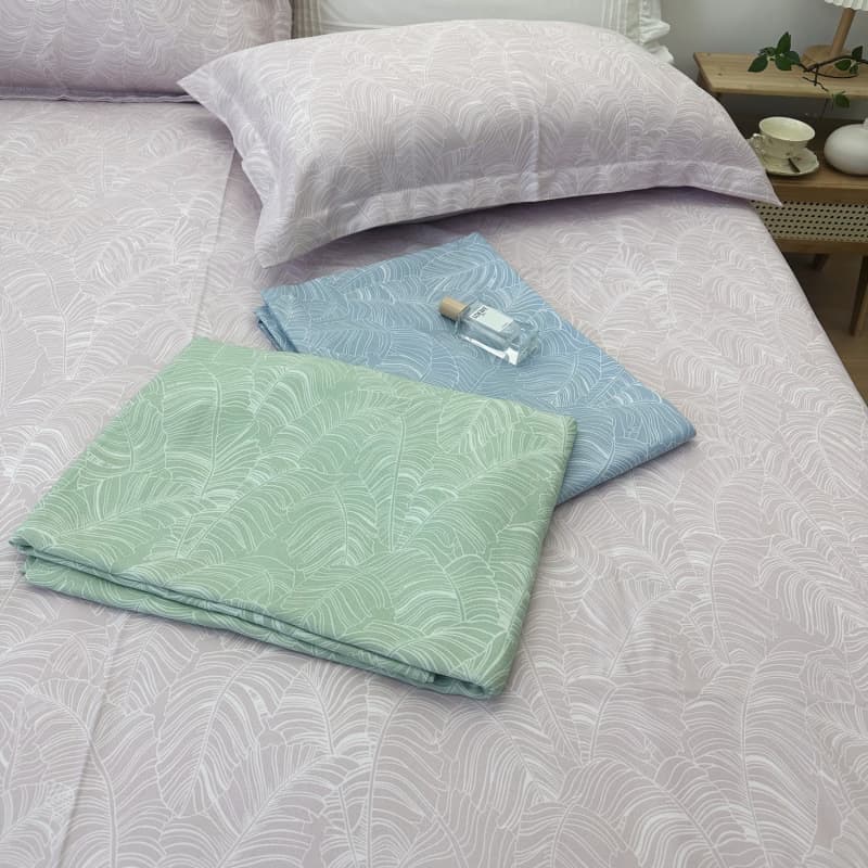 Super value summer cool soft mat! Bamboo fiber elegant patterned bed sheet three-piece set silky double sleeping sheet wholesale