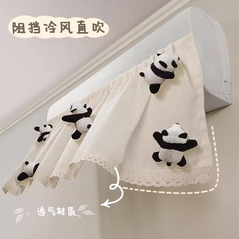 Summer Recommended Air Conditioner Wind Deflector for Direct Blow Prevention, Infant Wind and Dust Curtain