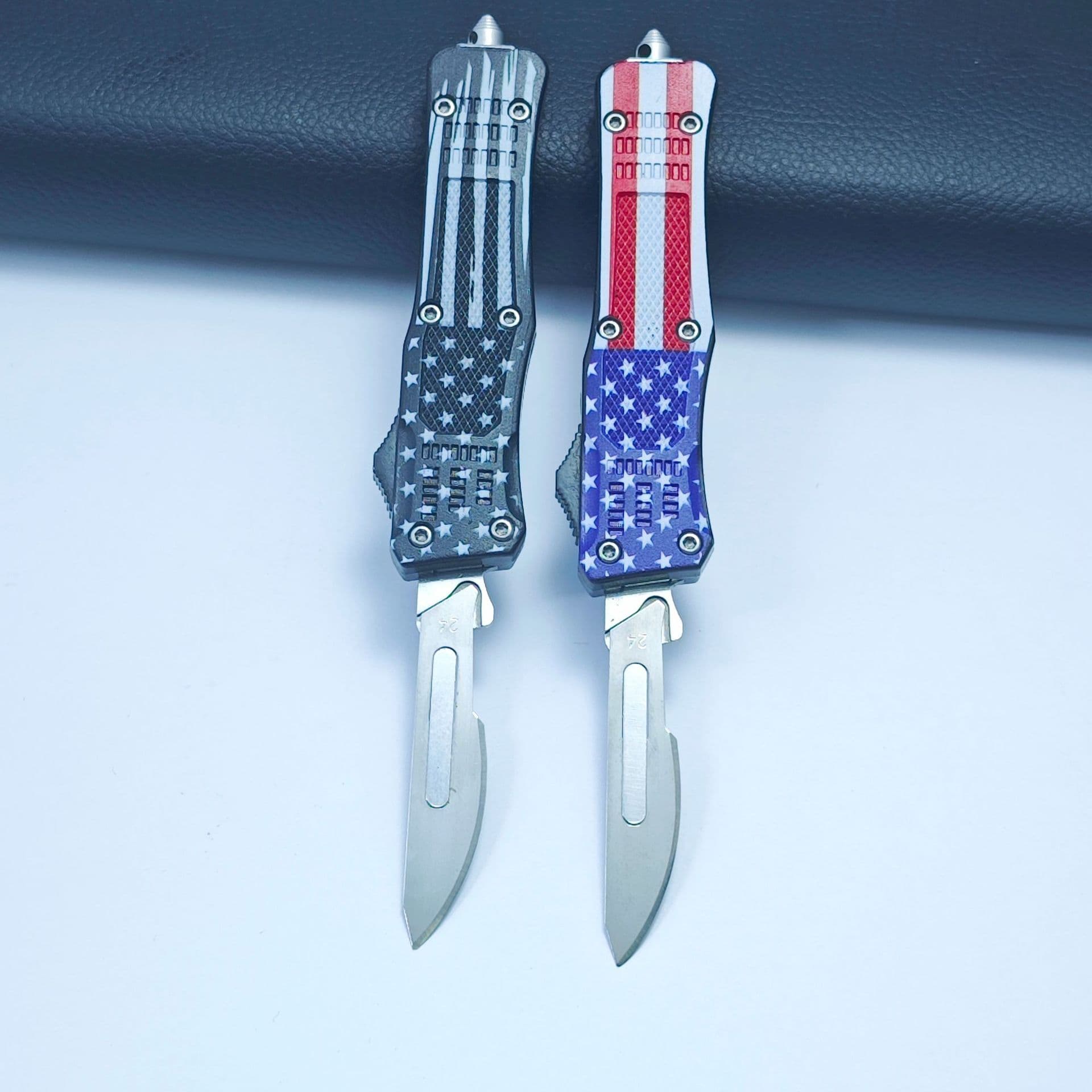 Cross-Border Factory Direct Sale Multifunctional Folding Knife Portable Utility Knife Outdoor Field Self-Defense Replaceable Blade