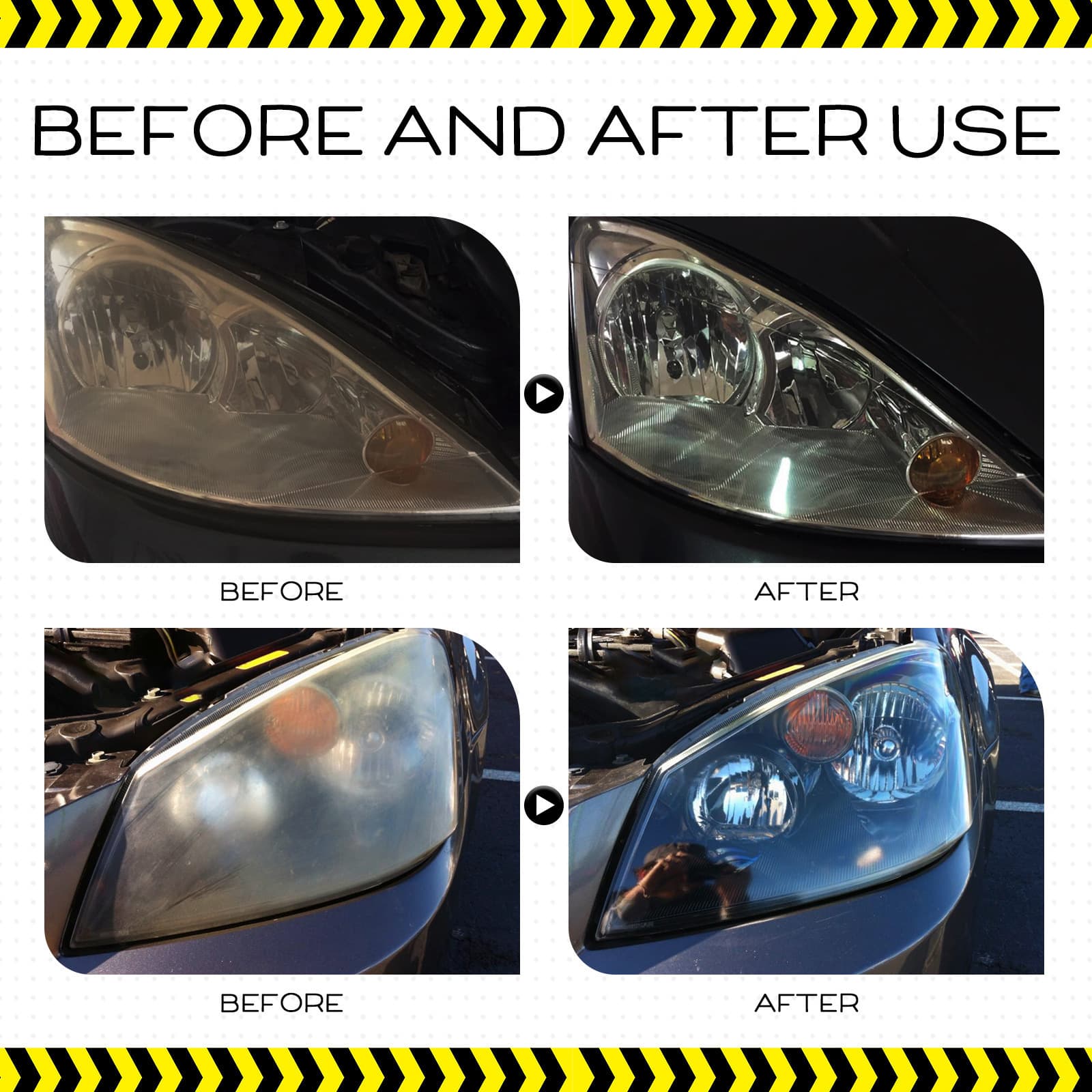 Rayhong Car Headlight Restoration Fluid, Headlight Crystal Coating Renewal Agent, Auto Headlight Scratch and Yellowing Repair Coating