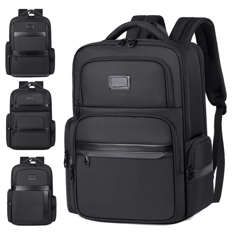 Business Laptop Backpack for Men, Premium Casual Multi-Function Nylon Water-Resistant Breathable Backpack