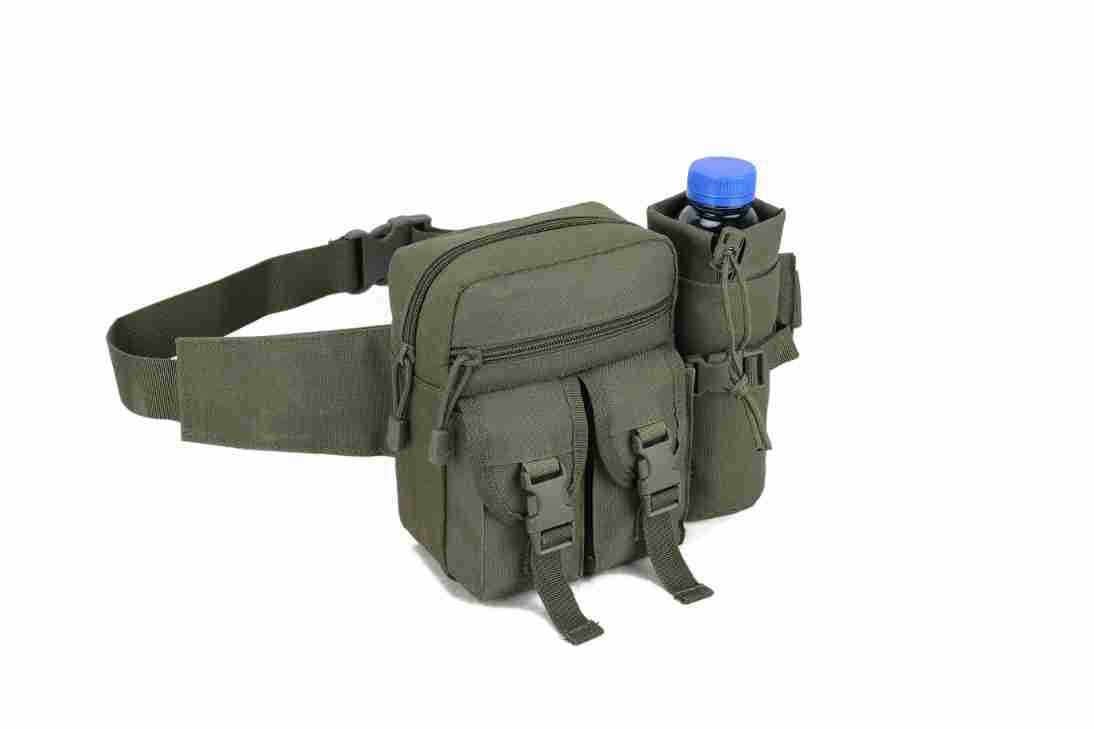 Amazon Outdoor Sports Running Waist Bag Lure Tactical Water Bottle Bag Multifunctional Phone Bag Hiking Cycling Waist Bag