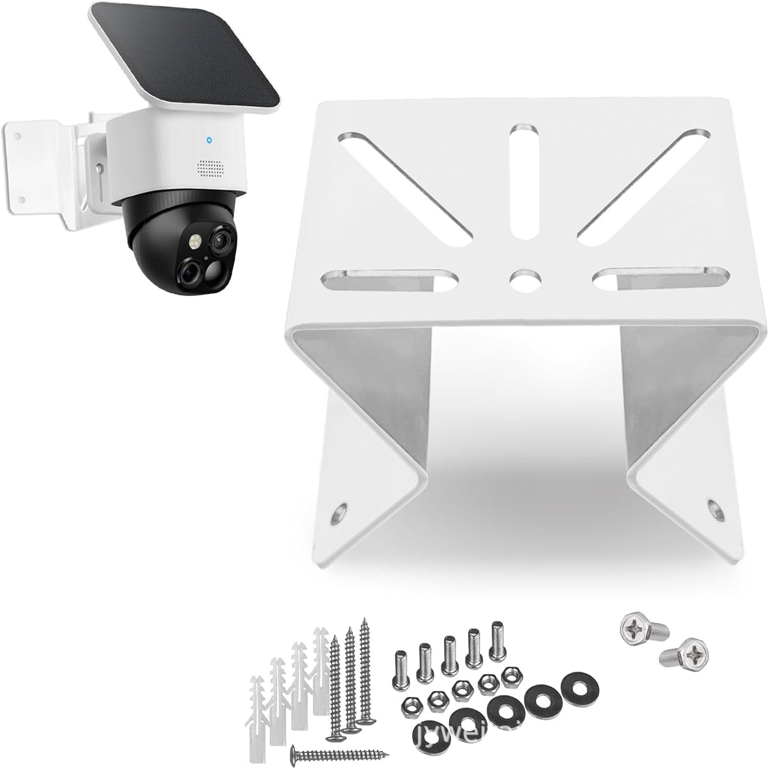 WiTi Wall Corner Mount PTZ Bracket for CCTV Surveillance Camera System, External Wall Corner Mount Adapter
