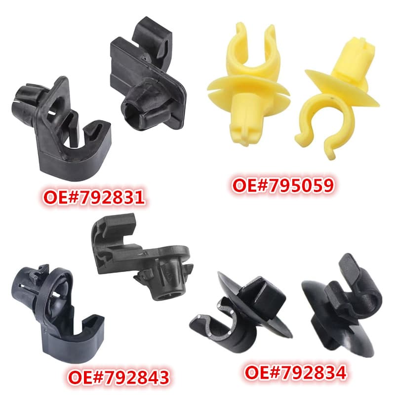 Compatible with Peugeot engine hood support rod clip holder 792831 795059 792843 792834