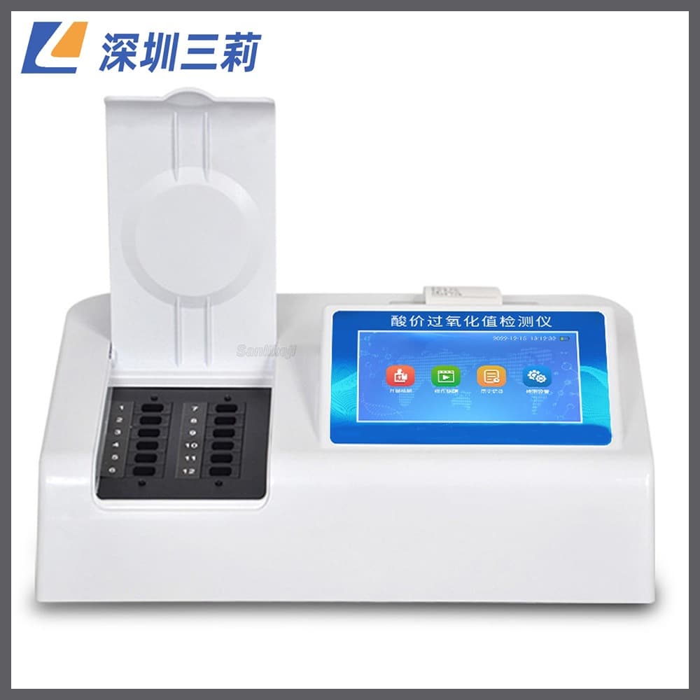 Edible Oil Acid Value Peroxide Value Tester for Vegetable Oil Peroxide Value Testing, Rapid Peanut Oil Acid Value Determination