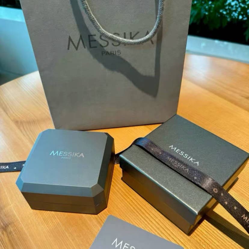 MESSIKA Jewelry Storage Box Jewelry Box Mei Jia Jewelry Gift Box Messika Jewelry Gold Edition Packaging Factory Wholesale