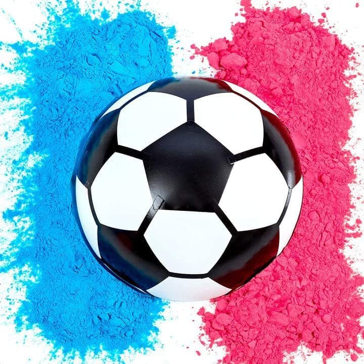 Gender Reveal Football - Boy or Girl Gender Reveal Powder Football