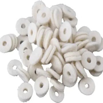 Cui's Piano Tuning Tools White Small Felt Washers for Piano Accessories