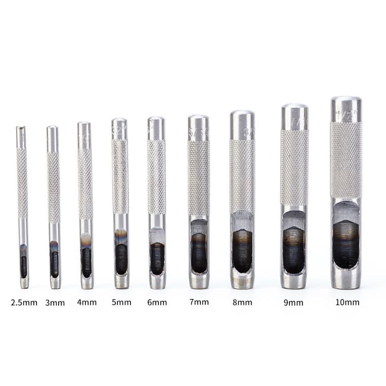 Industrial Grade Hardware Tools Oil Canvas Belt Slide 45 Steel Punching Quenching Drilling Tool Belt Slide