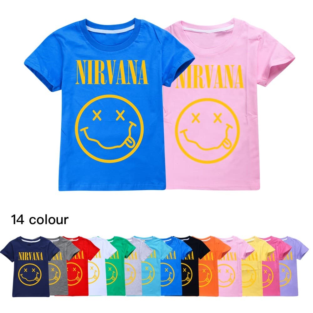 Children's Short-Sleeved T-Shirts for Boys and Girls 1487
