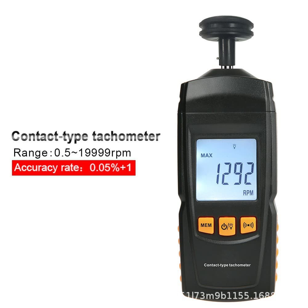 BIAOZHI GM8906 Contact Digital Tachometer Car Industrial Motor Speed Measurement Tachometer