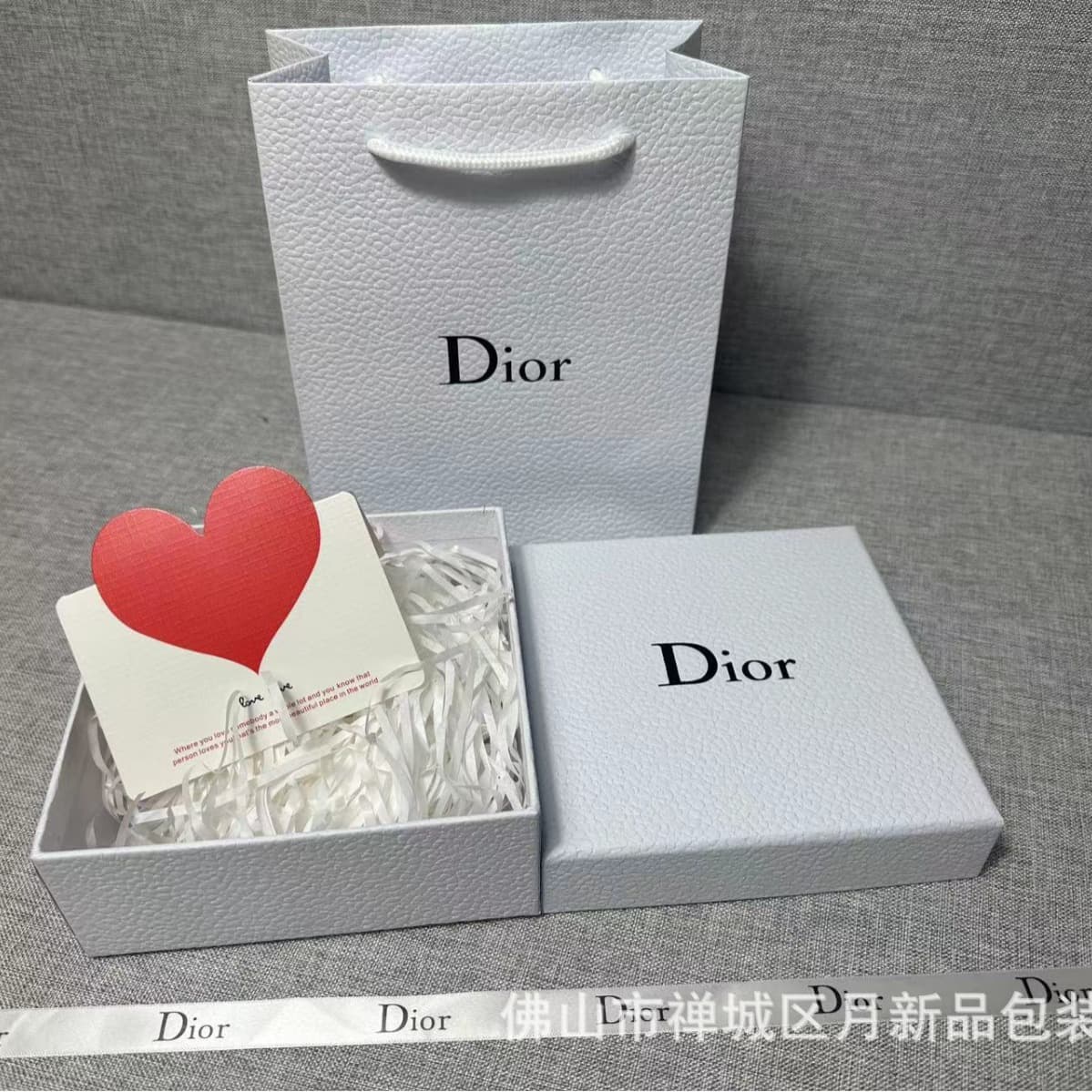 Dijia Di Perfume Gift Box Gift Bag Lipstick Gift Box Handbag Flip Top Box Real Perfume Gift Box