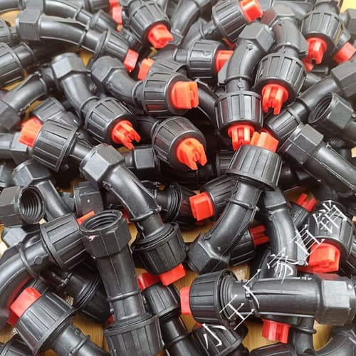 Electric Agricultural Sprayer Nozzle Universal Plastic High-Pressure Fan Atomizing Nozzle Agricultural Sprayer Accessories