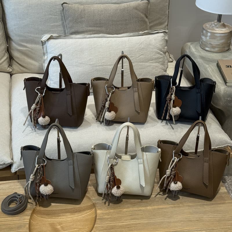 Premium Korean-style Basket Bag for Women 2025 New Crossbody Bucket Bag Ladies Handbag