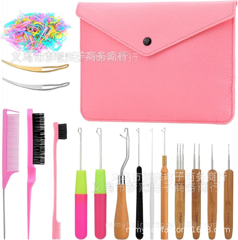 Crochet Hook Set Handmade Multi-Style DIY Knitting Tools Complete Set Soft Handle Crochet Hooks Wood Crochet Hooks