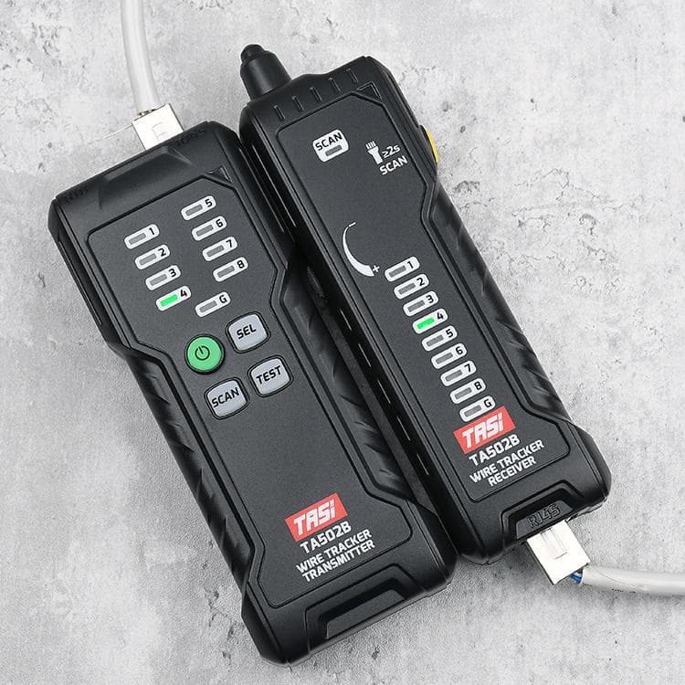 Tecman Wire Tracer TA502B Anti-Interference Cable Tracker Multifunctional Network Cable Tester Live Wire Tracer