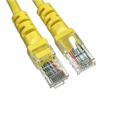 Factory stock Cat5e Ethernet cable, twisted pair, router cabinet patch cord 1m