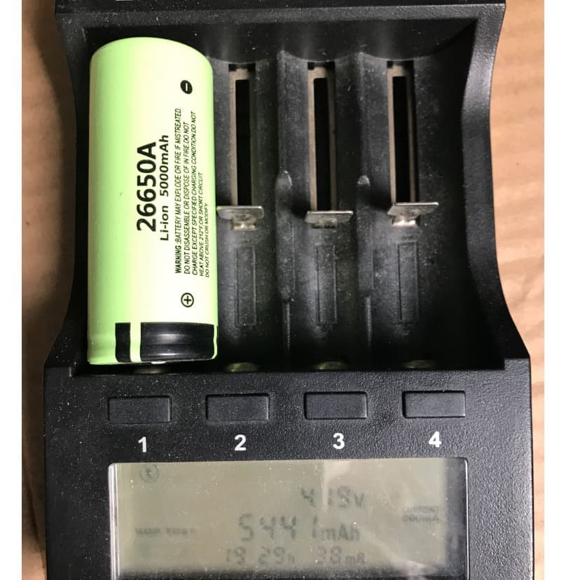 Panasonic 26650 Lithium Battery 5000mAh High Capacity High-Brightness Flashlight Power 5C Electric Vehicle Battery Pack