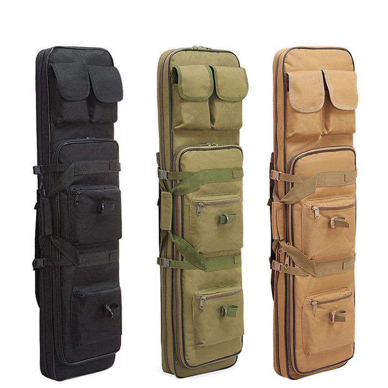 Outdoor Camouflage Hunting CS Water Gun 1.2m Rifle Bag 1m Tactical Bag Double Shoulder Handheld Fishing In Stock