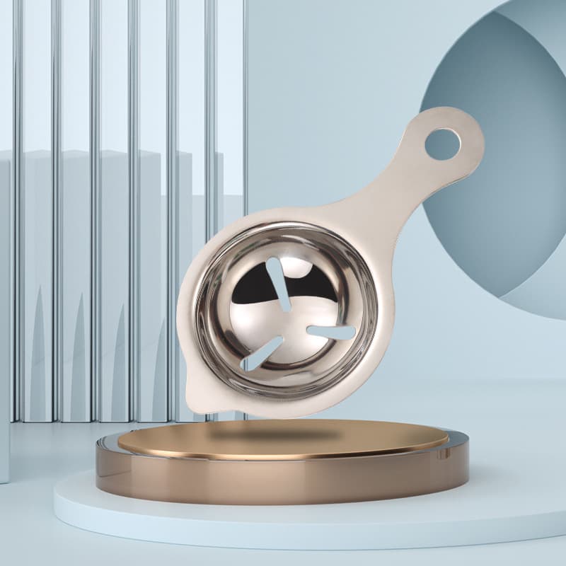 304 Stainless Steel Egg White Separator Household Kitchen Creative Egg Separator Cake Baking Filter Egg Separator