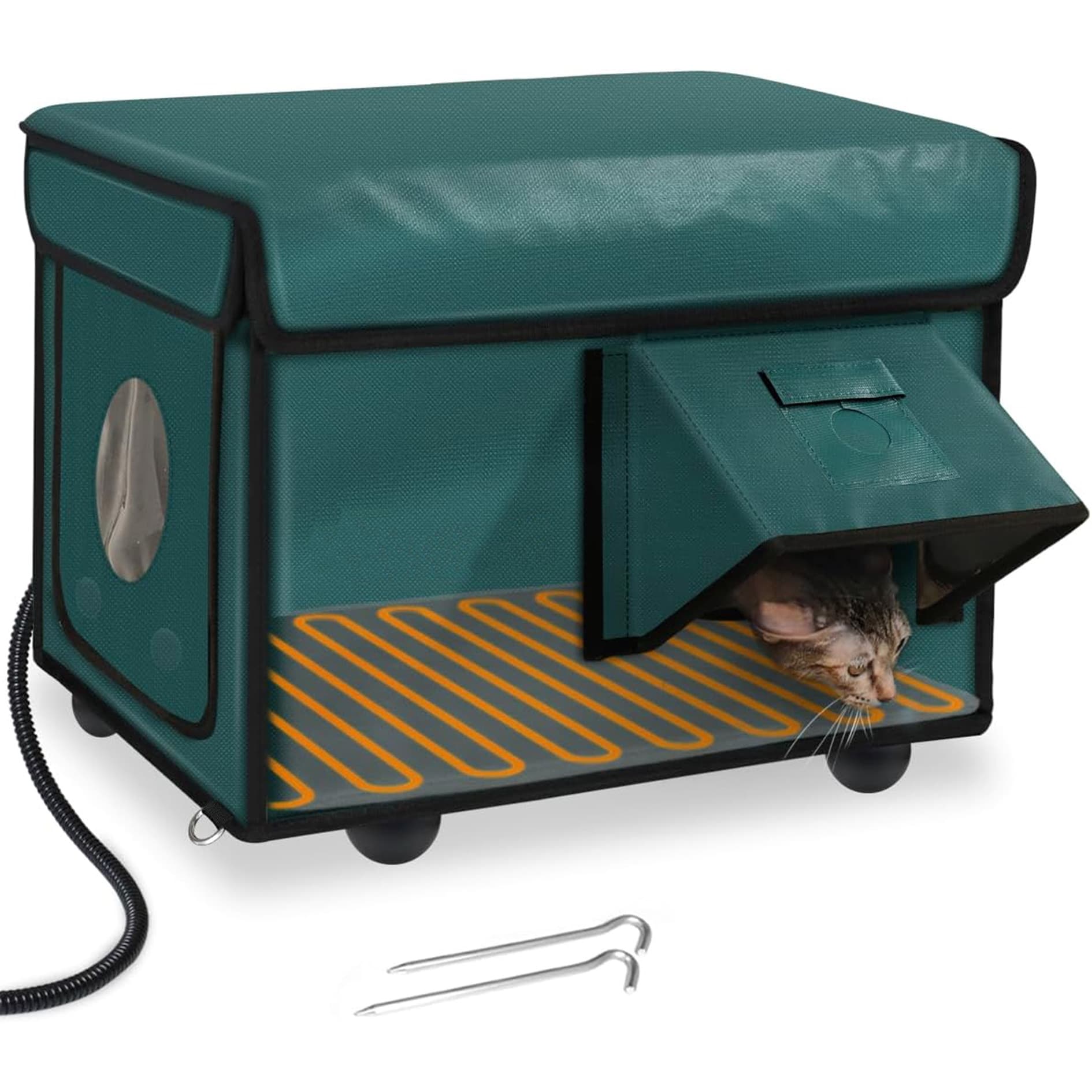 Cross-Best-Selling Pet Supplies Cat Bed Outdoor Heated Insulated Cat Bed Cat Delivery Room Foldable Cat Cage Cat Warm House