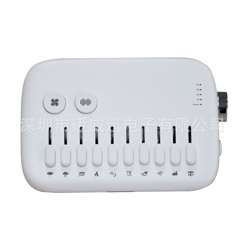 White Noise Machine Cross-border Hot Seller Sleep Aid with Breathing Light Speaker, Factory Direct Supply
