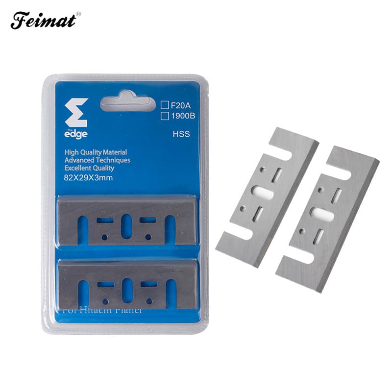 High-speed steel white steel blade 82mm Makita style electric planer blade cross-border e-commerce supply electric planer blade