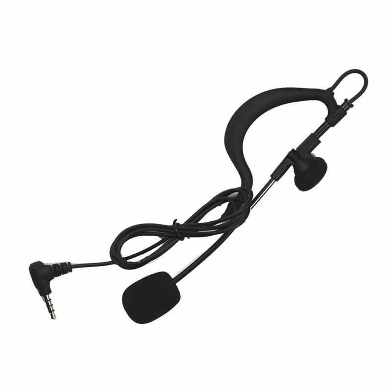 Intercom Helmet Bluetooth Headset Football Referee Earhook Earphone Motorcycle Portable Headset Intercom Earphone Cable