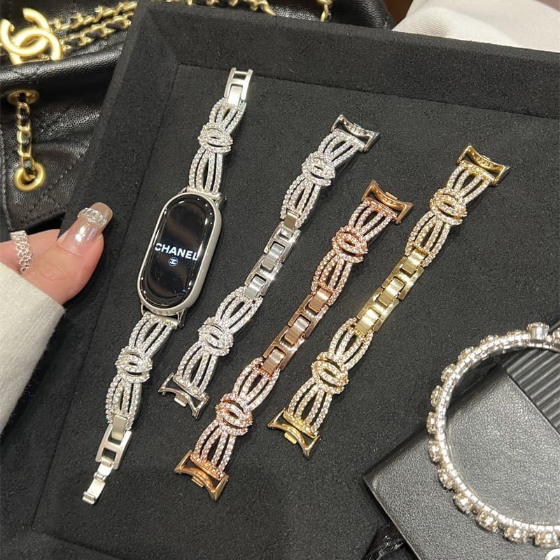 Button design Hao stone diamond watch strap suitable for Xiaomi watchS5/S432 watch Watch5 Xiaomi Color2