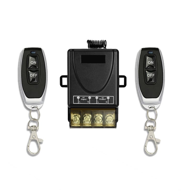 High-Power Water Pump 220V Smart Remote On/Off Power Switch, 30A Remote Wireless Control