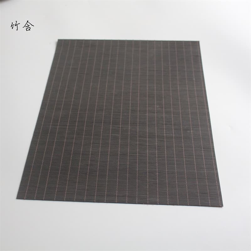 Oval Bamboo Tea Mat Heat Insulation Coaster