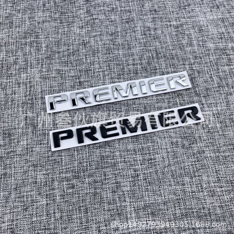 PREMIER emblem suitable for Chevrolet Cruze Malibu modification English PREMIER rear badge