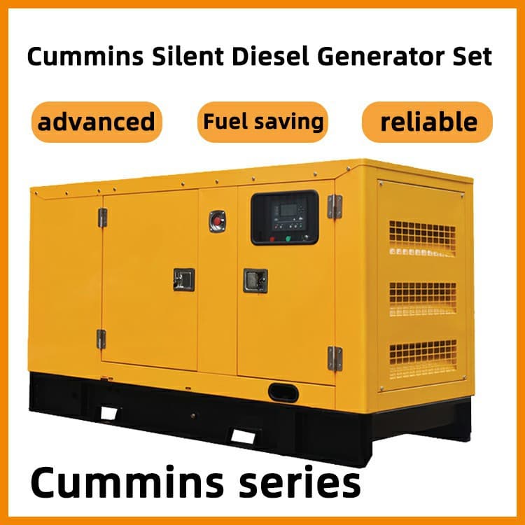Cross-border outdoor household waterproof mobile automatic 380V small 30KW Cummins silent diesel generator set