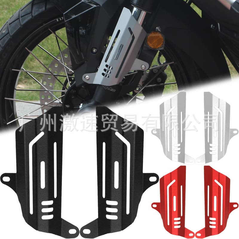 Compatible with Zontes 368G 24-26 Model Modified Front Fork Protective Cover, Shock Absorber Guard Decorative Shell Accessories