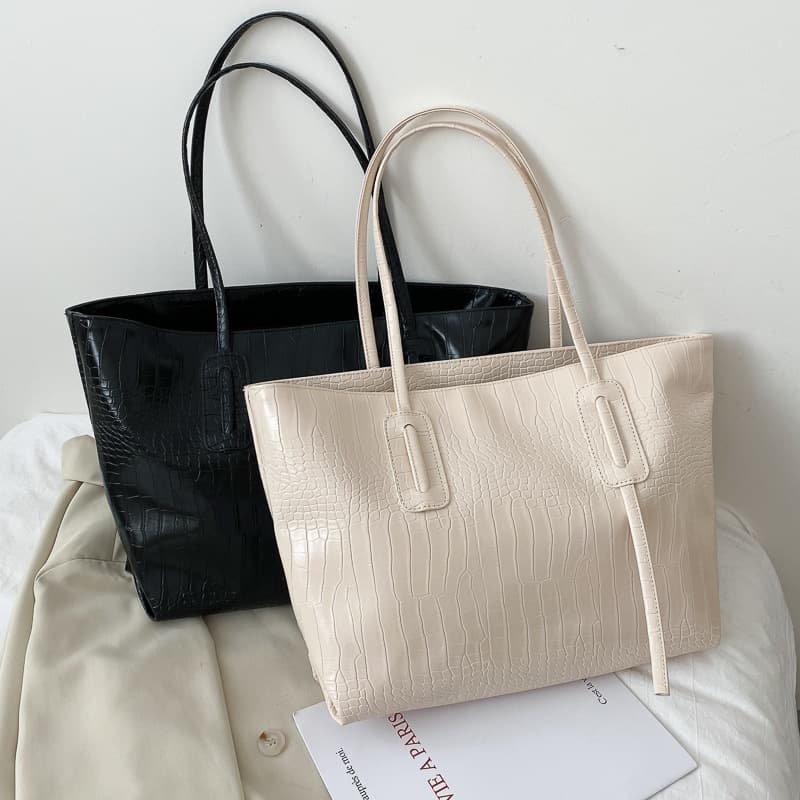Minimalist Large Capacity Women's Handbag 2026 New Trendy Fashion Versatile Ins Shoulder Bag Viral Handheld Tote Bag