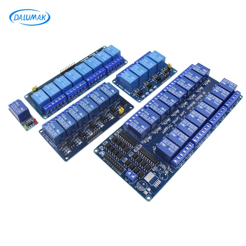 5V relay module with optocoupler isolation 4-way 6-way 8-way 16-way relay module low level trigger